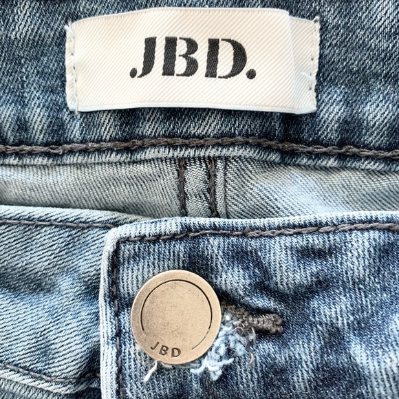 JBD Mid-Rise Skinny Jeans with Released Step Hem - Picture 8 of 10